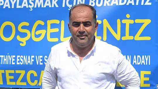 Başkan Adayı Tezcan Göktepe, 'Biz bu işi başaracağız'