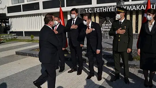 Fethiye Protokolü Bayramlaştı