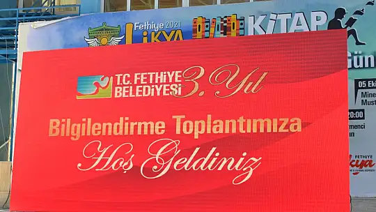 BAŞKAN KARACA 3 YILI ANLATTI