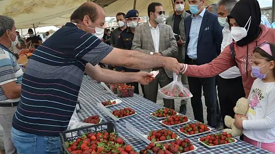 Kaymakam Fırat, semt pazarında alınan tedbirleri yerinde gördü