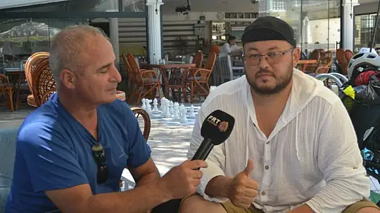 Türkiye Turuna Çıkan Kazak Bisikletçi Fethiye'de