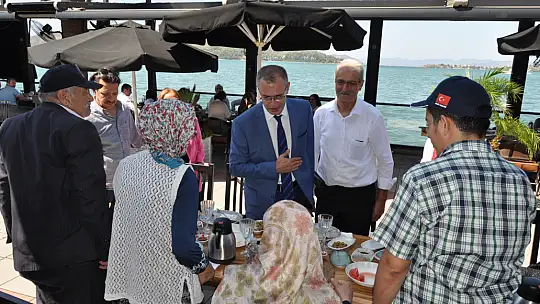 Gaziler gününde kahvaltı programı