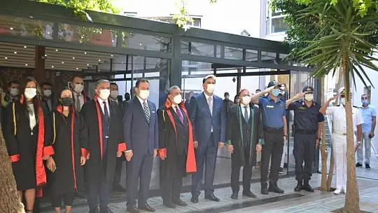 Fethiye'de Adli yıl törenle başladı