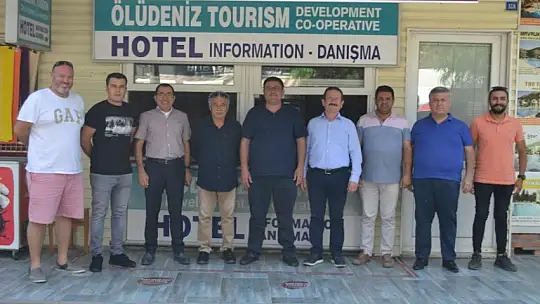 Ak Parti Başkan Öztürk, Yeni Başkan Kökten'e 'Hayırlı Olsun' Ziyaretinde Bulundu