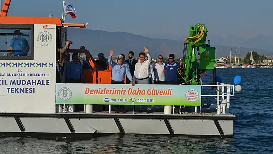 Büyükşehir'den Muğla'nın Denizlerine Bir Yatırım Daha