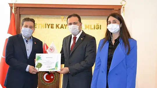 Muhtarlara sertifikaları verildi