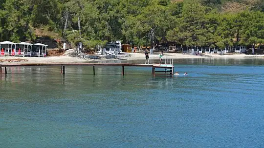 Büyük Samanlık plajı hizmete açıldı