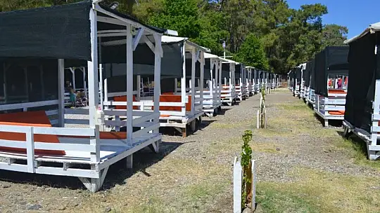 Büyük Samanlık plajı hizmete açıldı