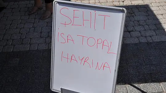 Şehit Hayrına Lokma Dağıtıldı