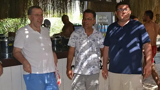 Ölüdeniz Kumburnu Plajı'na Başkanlardan 'Hayırlı Olsun' Ziyareti