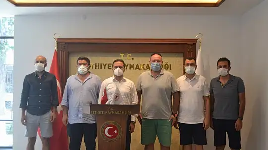 Başkan Kökten'den, Kaymakam Fırat'a iadeyi ziyaret