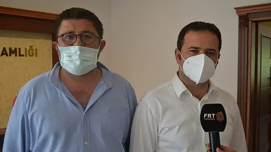 Başkan Kökten'den, Kaymakam Fırat'a iadeyi ziyaret