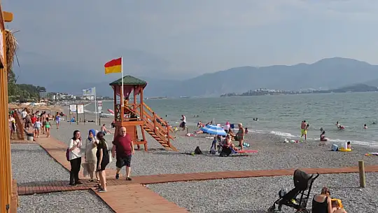 Çalış Halk Plajı'na 'Vatandaştan tam not'