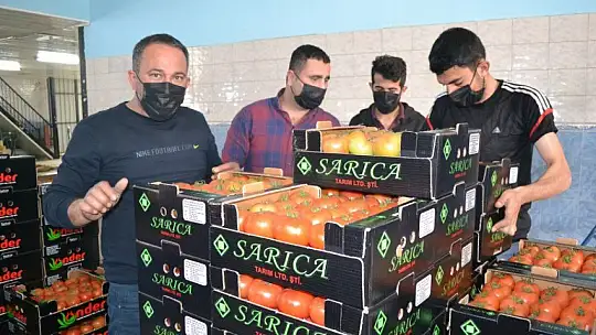 AB ülkelerine günlük 2 bin ton yaş sebze ve meyve gidiyor