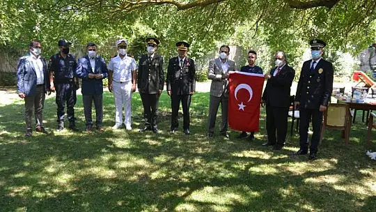Kaymakam Fırat'tan, 15 Temmuz Gazisi Aybey'e ziyaret
