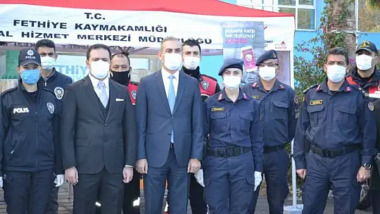 Kaymakam Fırat'tan stant ziyareti