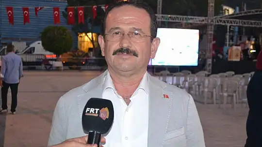 Gazi Aybey, 'Şehitlerimizin, gazilerimizin kanıyla buradayız'