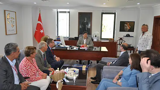 EGF'den Başkan Karaca'ya ziyaret