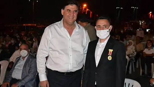 Gazi Aybey, 'Şehitlerimizin, gazilerimizin kanıyla buradayız'