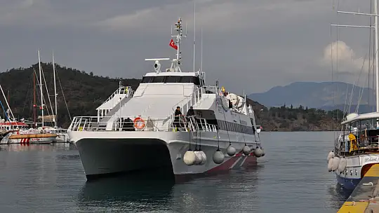 Rodos-Fethiye Arası Feribot Seferleri Başladı 