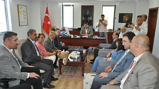 EGF'den Başkan Karaca'ya ziyaret