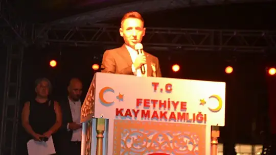 Gazi Aybey, 'Şehitlerimizin, gazilerimizin kanıyla buradayız'