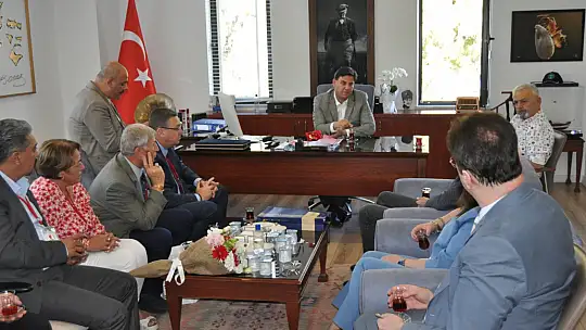 EGF'den Başkan Karaca'ya ziyaret