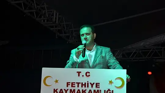 Gazi Aybey, 'Şehitlerimizin, gazilerimizin kanıyla buradayız'
