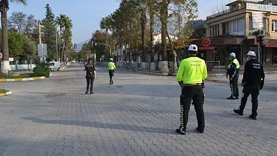 56 saatlik kısıtlamada Fethiye evde kaldı