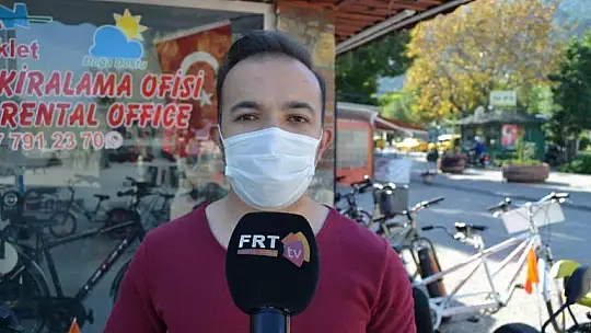 Pandemi döneminde kiralık bisiklete yoğun ilgi