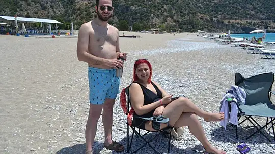 Kısıtlamanın ardından, yerli vatandaşlarda denize kavuştu