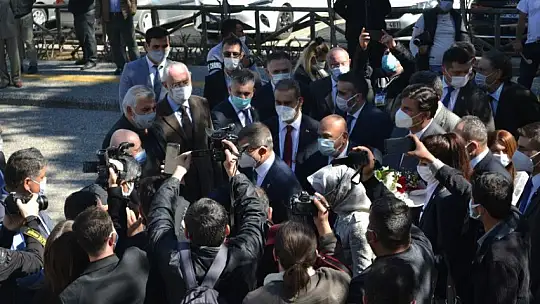 Davutoğlu Başkan Karaca'yı ziyaret etti