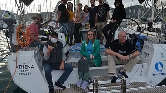 Kısıtlamayı ve yılbaşını teknelerinde geçirecekler