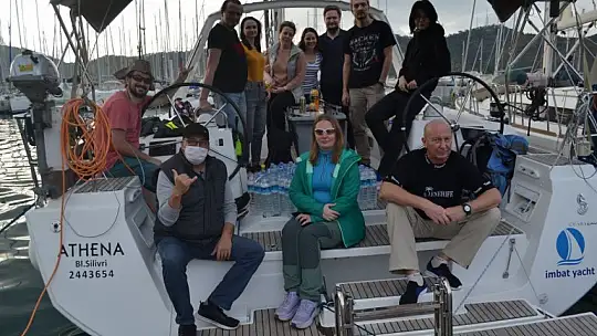 Kısıtlamayı ve yılbaşını teknelerinde geçirecekler