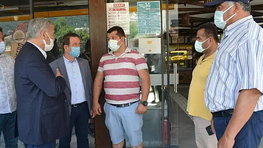 AK Parti MKYK Üyesi Hıdır, Ölüdeniz esnaflarını ziyaret etti