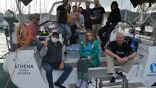 Kısıtlamayı ve yılbaşını teknelerinde geçirecekler