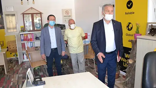 AK Parti MKYK Üyesi Hıdır, Ölüdeniz esnaflarını ziyaret etti