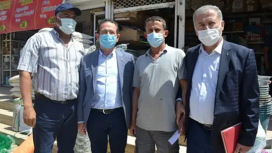 AK Parti MKYK Üyesi Hıdır, Ölüdeniz esnaflarını ziyaret etti