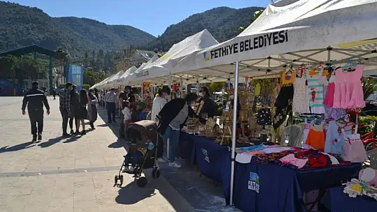 El emeği göz nuru stantları açıldı