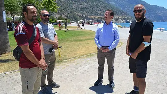 AK Partili Öztürk, yamaç paraşütü pilotlarının sorunlarını dinledi