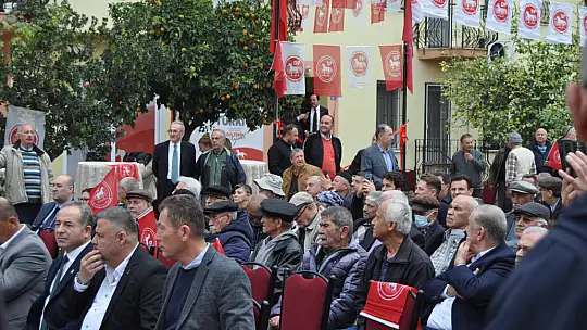 İLÇE TEŞKİLATI DUALARLA AÇILDI