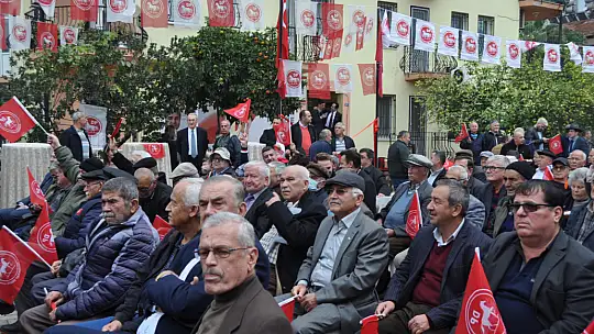 İLÇE TEŞKİLATI DUALARLA AÇILDI