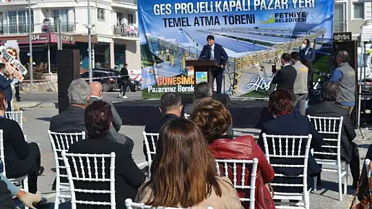 GES projeli kapalı Pazaryeri'nin temel atma töreni gerçekleşti