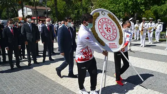 Gençlik ve Spor Bayramı Fethiye'de de kutlandı