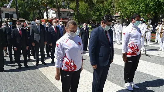 Gençlik ve Spor Bayramı Fethiye'de de kutlandı