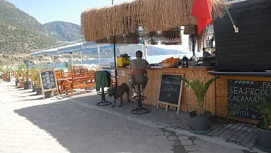 Güneşli ve güzel havada deniz keyfi yaptılar