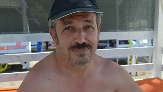 Büyük Samanlık Plajında Bayram Yoğunluğu