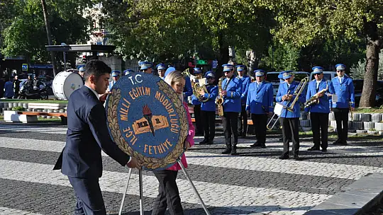 Öğretmenler Günü Fethiye'de de Kutlandı