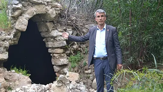 Muhtar Gizli, 'Sarnıçlarımızın restore edilmesini istiyoruz'