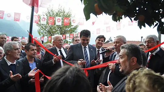 İLÇE TEŞKİLATI DUALARLA AÇILDI